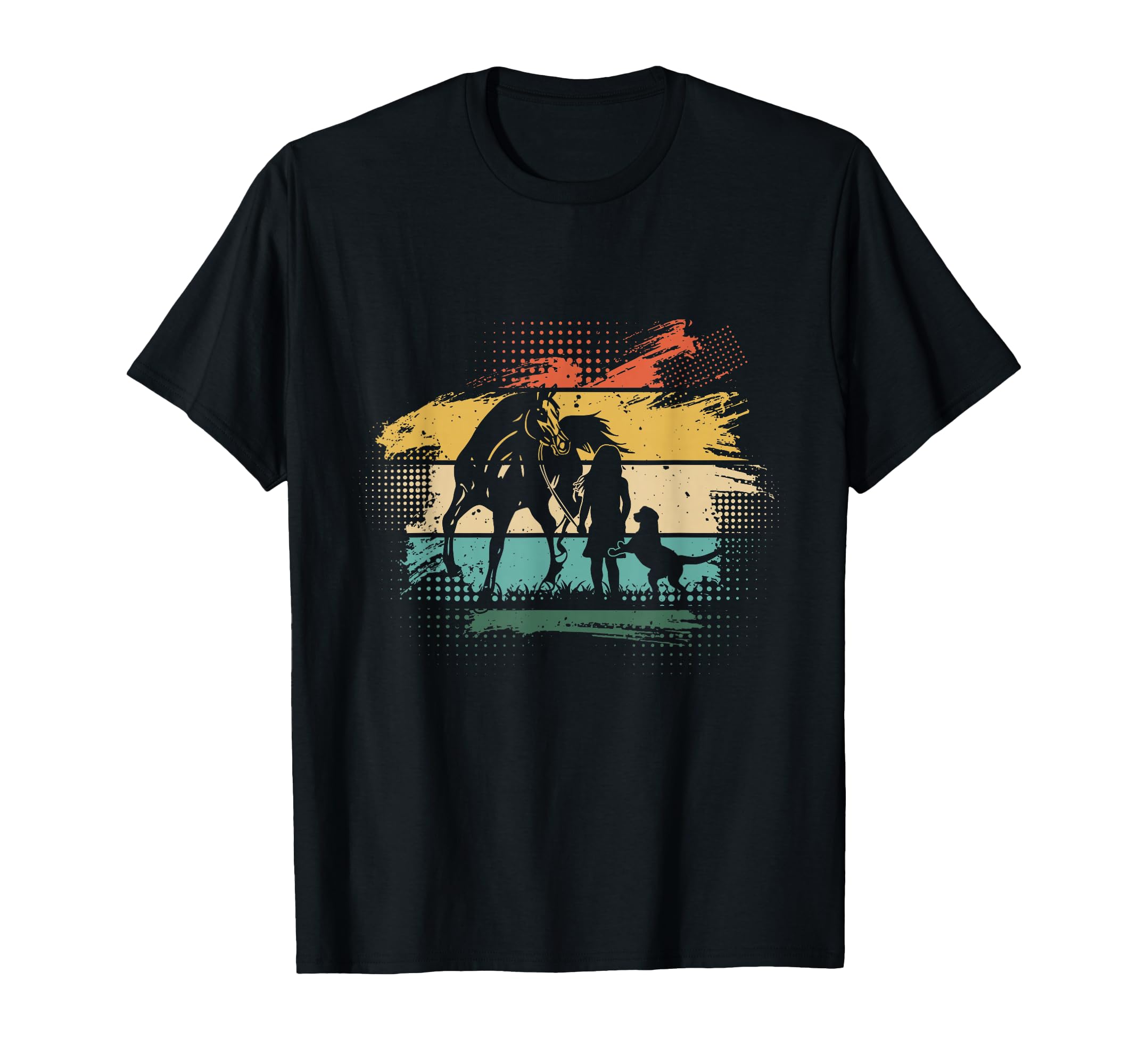 Horse Cowboy Western Riding T-Shirt - Streetwear Style for Adults - T-Shirt, Sweatshirt, Hoodie