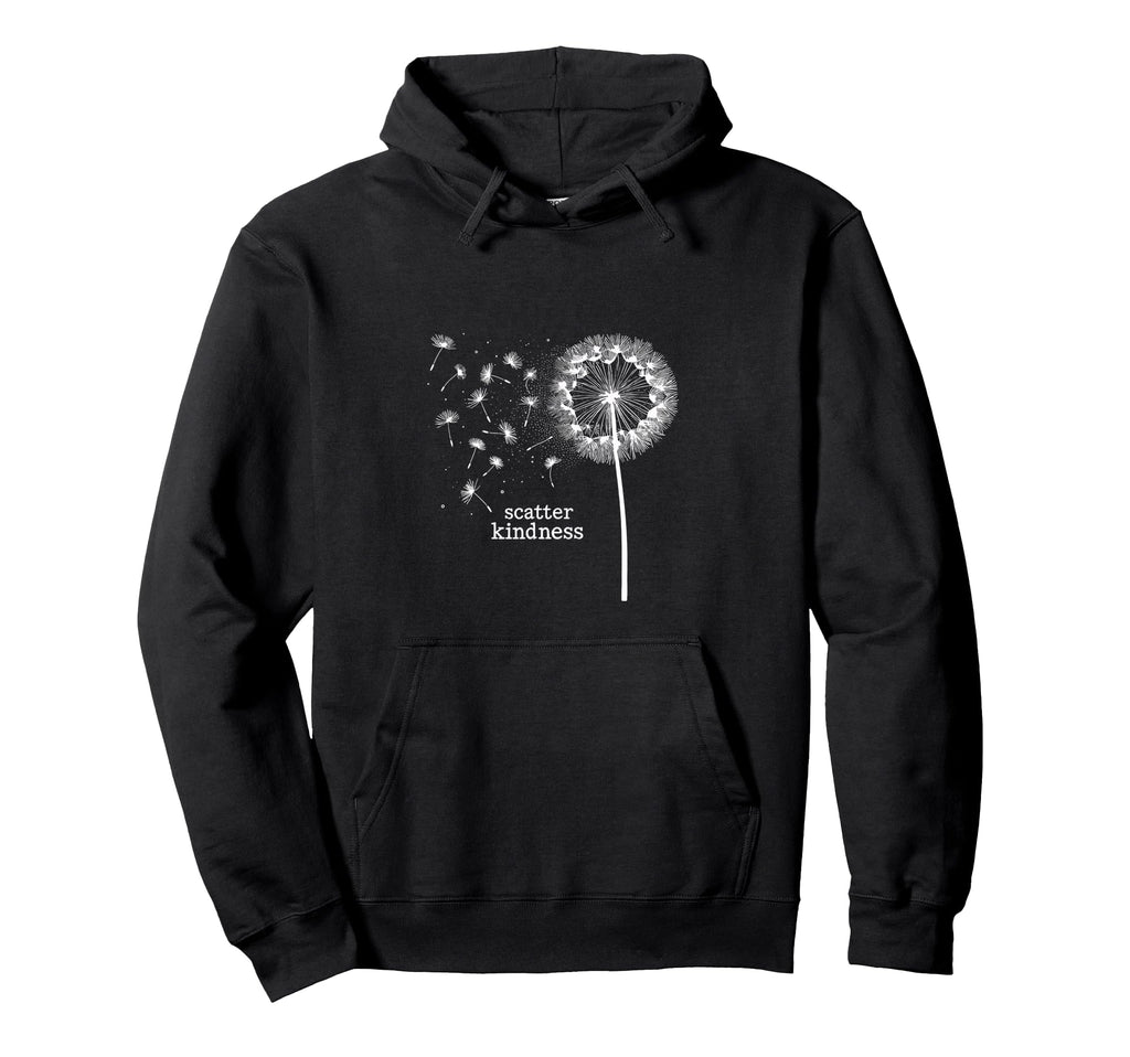 Dandelion Scatter Kindness Summer Hoodie - Minimalist Print Men Women - T-Shirt, Sweatshirt, Hoodie