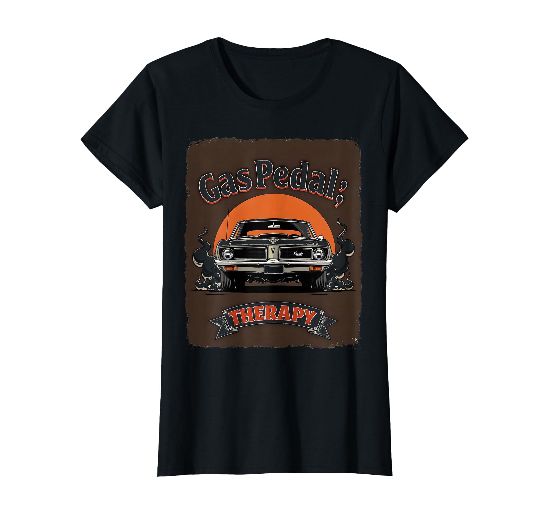 Gas Pedal Therapy Car Enthusiast T-Shirt - Graphic Print Unisex - T-Shirt, Sweatshirt, Hoodie