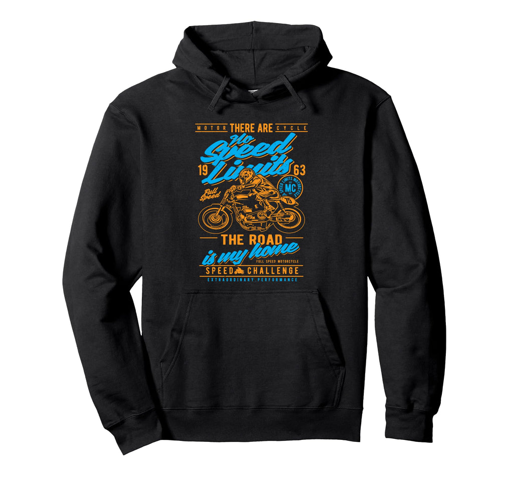 Motorcycle Race Hoodie - Casual Everyday Wear Men Women - T-Shirt, Sweatshirt, Hoodie