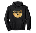 Vinyl Record Player Disco Music Hoodie - Minimalist Print Men Women - T-Shirt, Sweatshirt, Hoodie