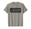 Navy Professional Overthinker Sign T-Shirt - Streetwear Style Unisex - T-Shirt, Sweatshirt, Hoodie