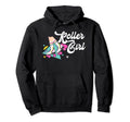 Roller Seventies 70S Skating Hoodie - Minimalist Print Men Women - T-Shirt, Sweatshirt, Hoodie