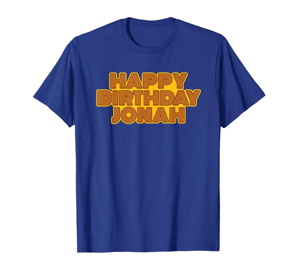 Happy Birthday Jonah Personalized Name T-Shirt - Trendy Graphic Unisex - T-Shirt, Sweatshirt, Hoodie