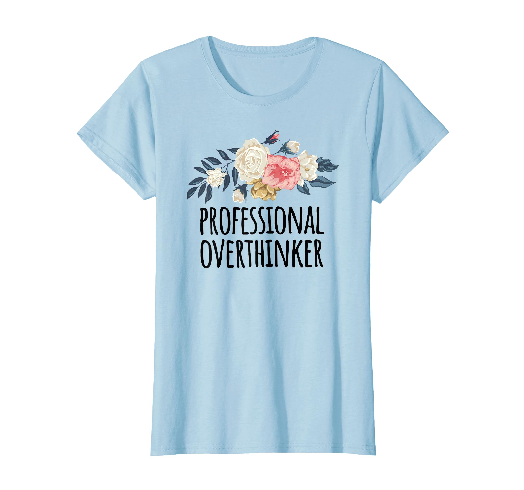 Flowers Illustration Funny Professional T-Shirt - Graphic Print Men Women - T-Shirt, Sweatshirt, Hoodie