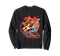 80S 90S Streetwear Rocker Sweatshirt - Fun Novelty Design for Adults - T-Shirt, Sweatshirt, Hoodie