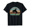 Distressed Western Cowboy Riding T-Shirt - Fun Novelty Design Men Women - T-Shirt, Sweatshirt, Hoodie