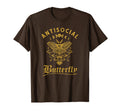Antisocial Butterfly Grunge Fairycore T-Shirt - Unique Graphic Men Women - T-Shirt, Sweatshirt, Hoodie
