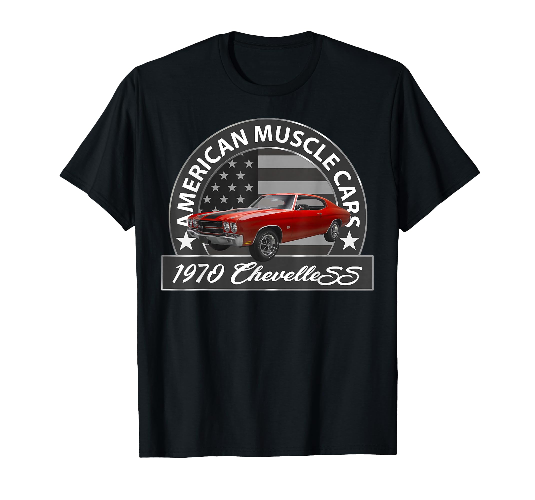 1970 Chevelle 70 American Muscle Car T-Shirt - Custom Art Print for Adults - T-Shirt, Sweatshirt, Hoodie
