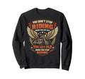 Motorcycle Biker Retired Grandpa Sweatshirt - Graphic Print Men Women - T-Shirt, Sweatshirt, Hoodie