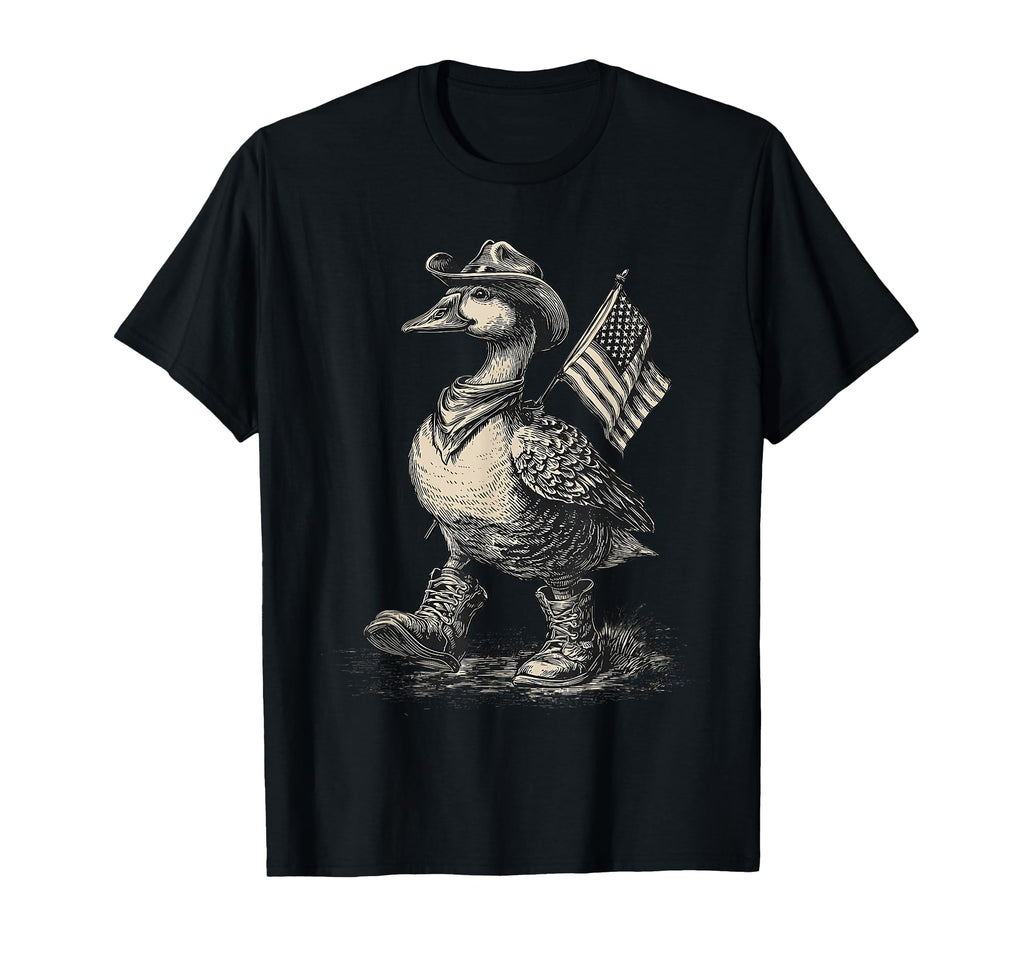 Goose Cowboy Rodeo Cowgirl Western T-Shirt - Aesthetic Graphic Unisex - T-Shirt, Sweatshirt, Hoodie
