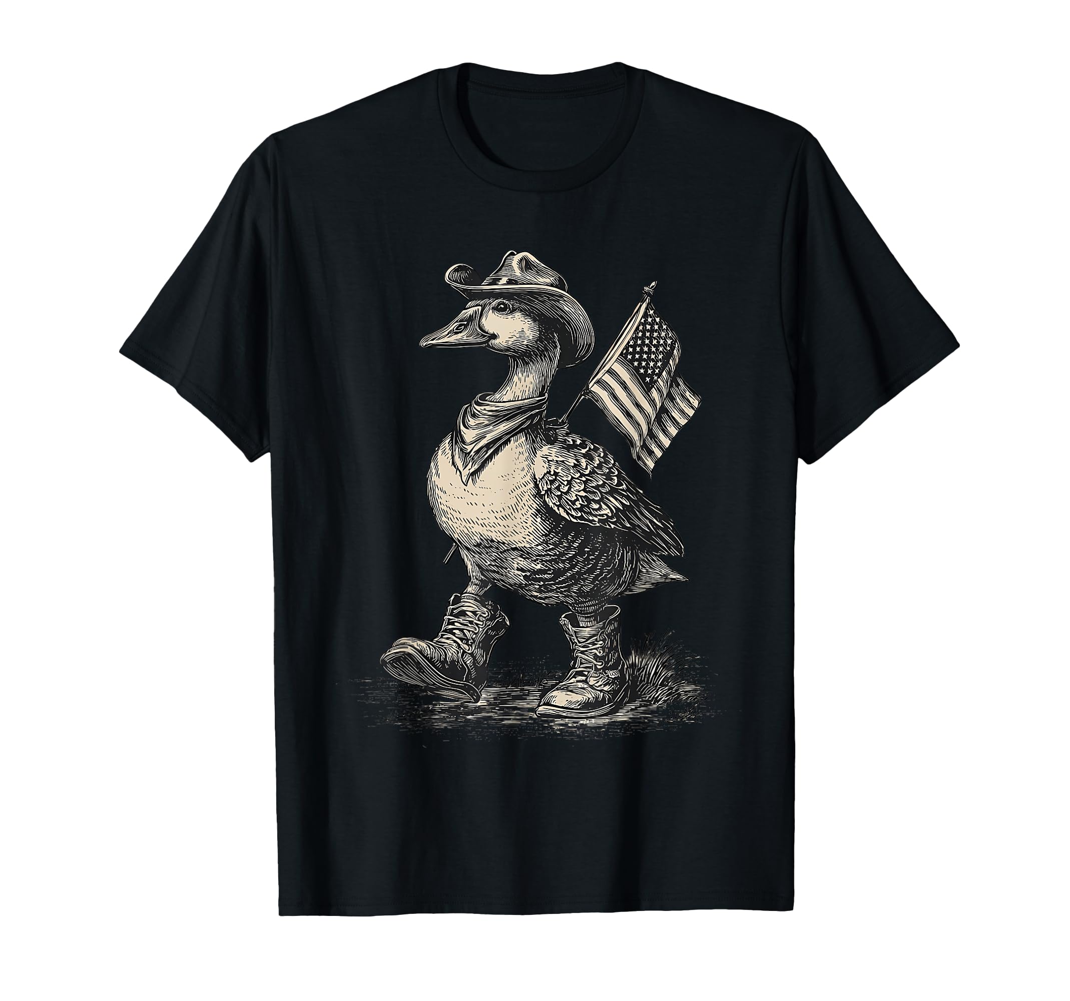Goose Cowboy Rodeo Cowgirl Western T-Shirt - Aesthetic Graphic Unisex - T-Shirt, Sweatshirt, Hoodie