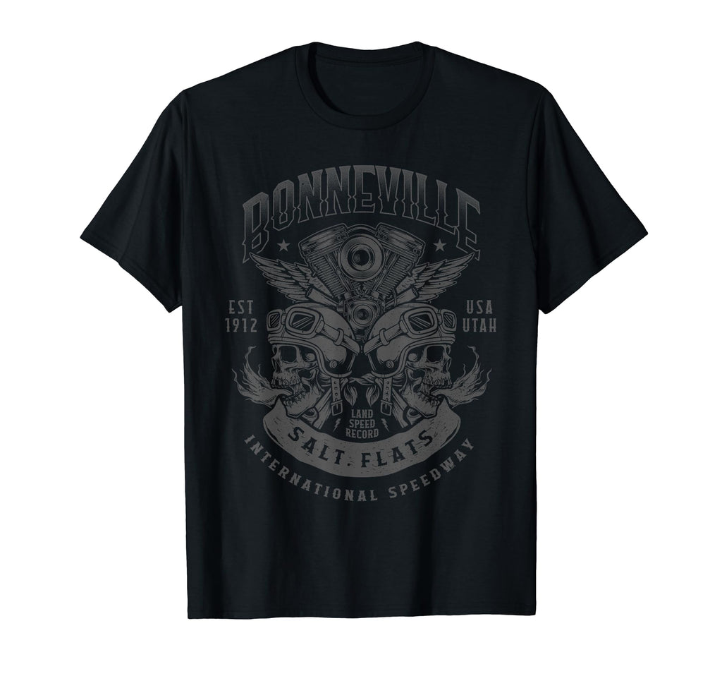 Bonneville Salt Flats Motorcycle Racing T-Shirt - Trendy Graphic Men Women - T-Shirt, Sweatshirt, Hoodie