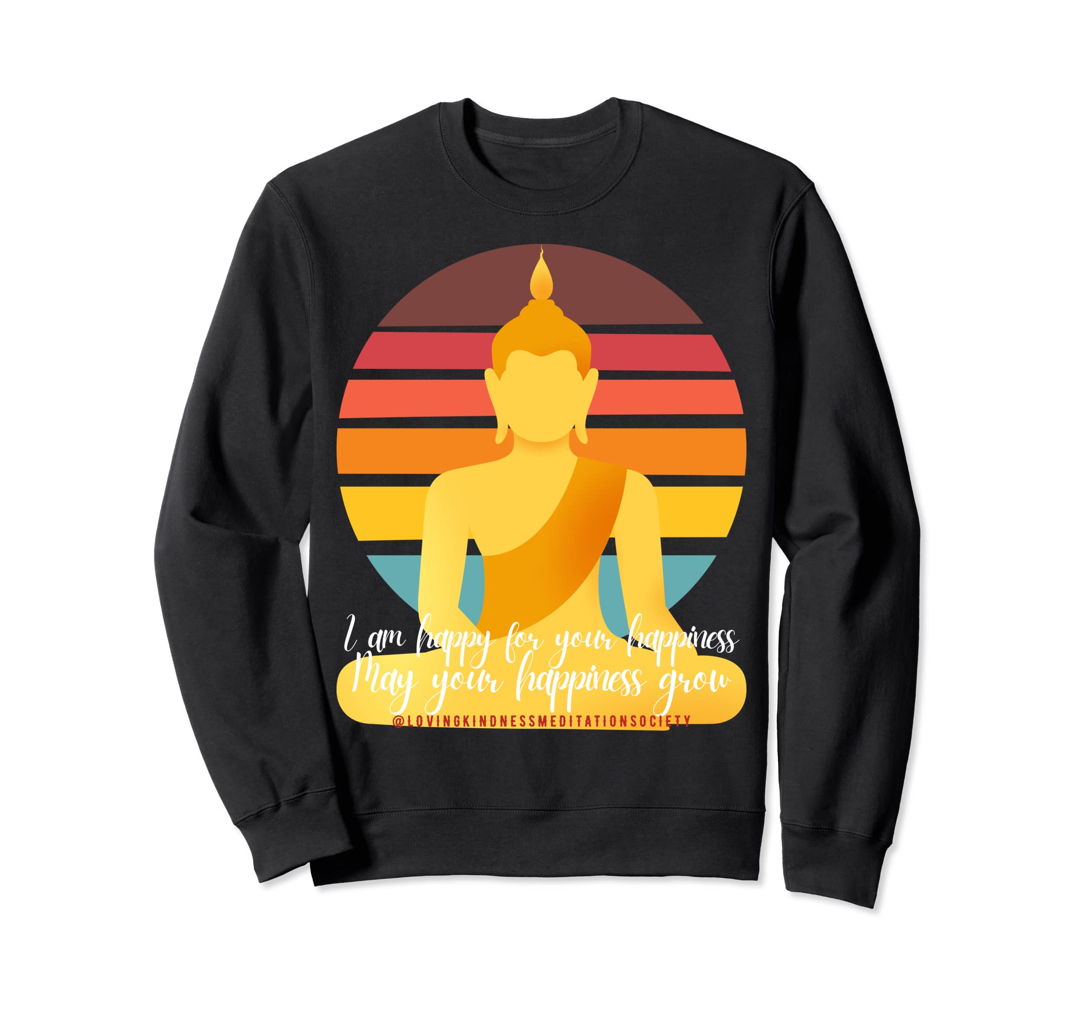 Buddha Mandala Buddhist Sweatshirt - Aesthetic Graphic for Adults - T-Shirt, Sweatshirt, Hoodie