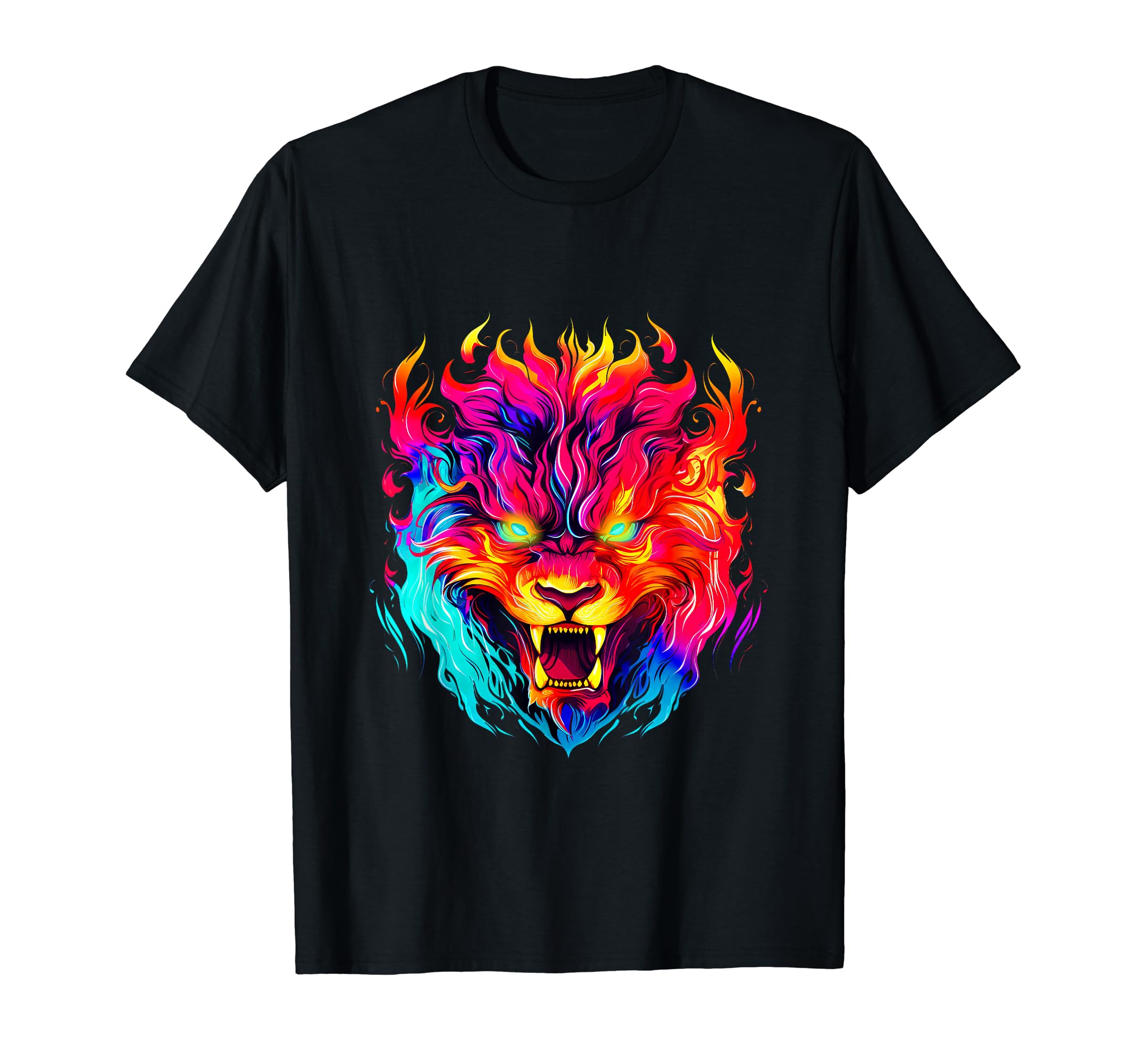 80S 90S Synthwave Zodiac Sign Leo T-Shirt - Novelty Apparel for Adults - T-Shirt, Sweatshirt, Hoodie