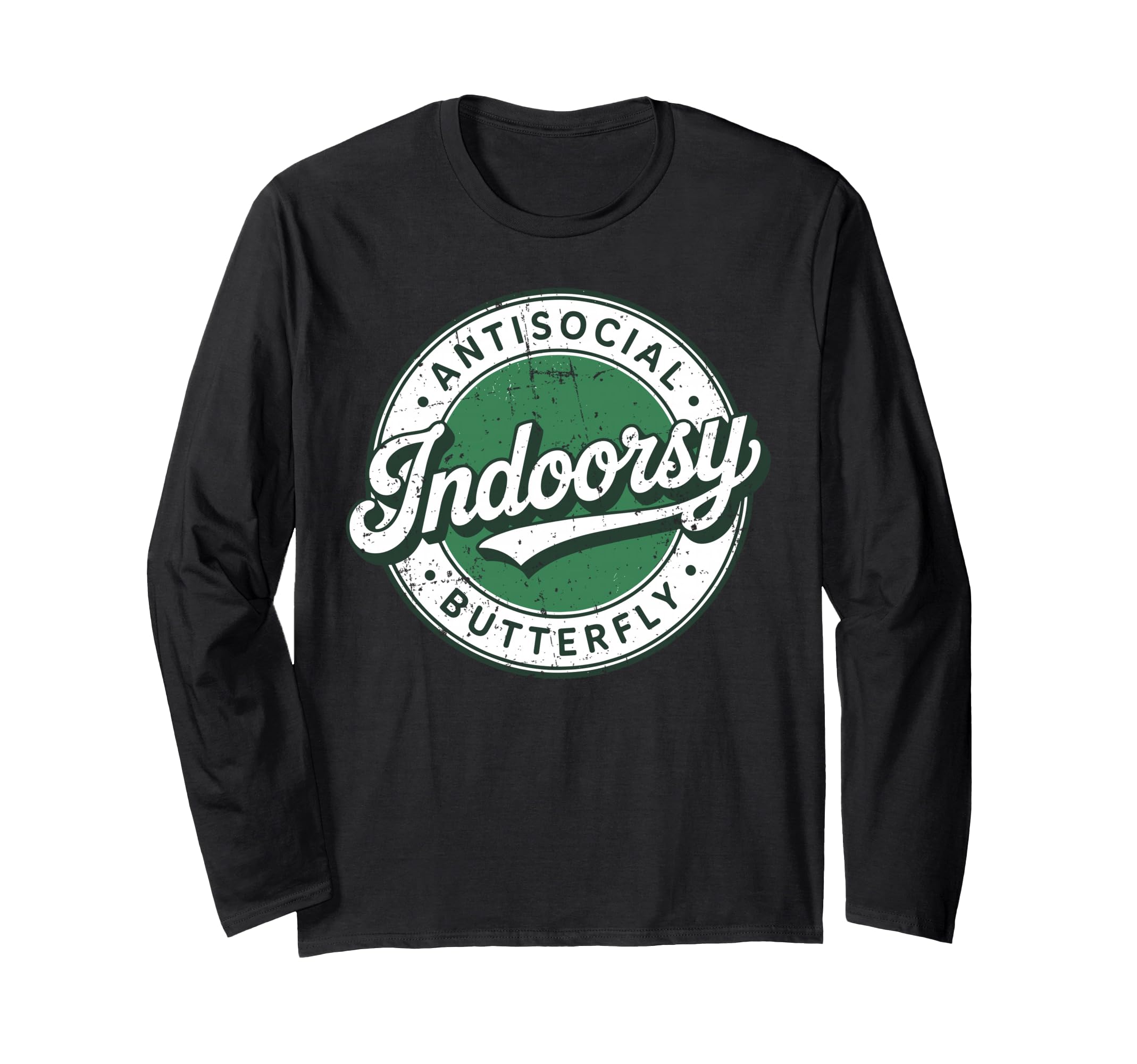 Indoorsy Antisocial Butterfly Antisocial T-Shirt - Unique Graphic Unisex - T-Shirt, Sweatshirt, Hoodie