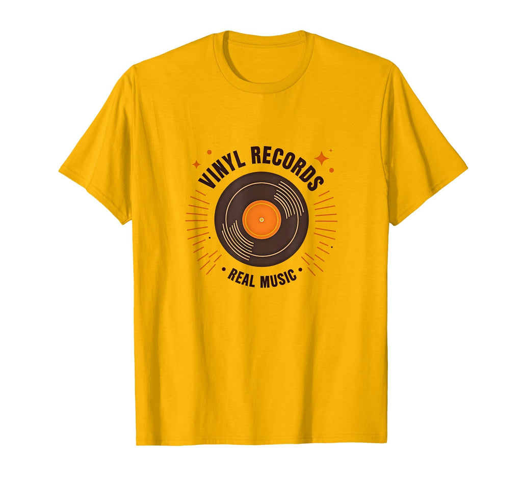 90S Music Real Music Vinyl Records 70S T-Shirt - Aesthetic Graphic Unisex - T-Shirt, Sweatshirt, Hoodie