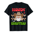 Howdy Santa Hat Western Funny Cowboy T-Shirt - Trendy Graphic Men Women - T-Shirt, Sweatshirt, Hoodie