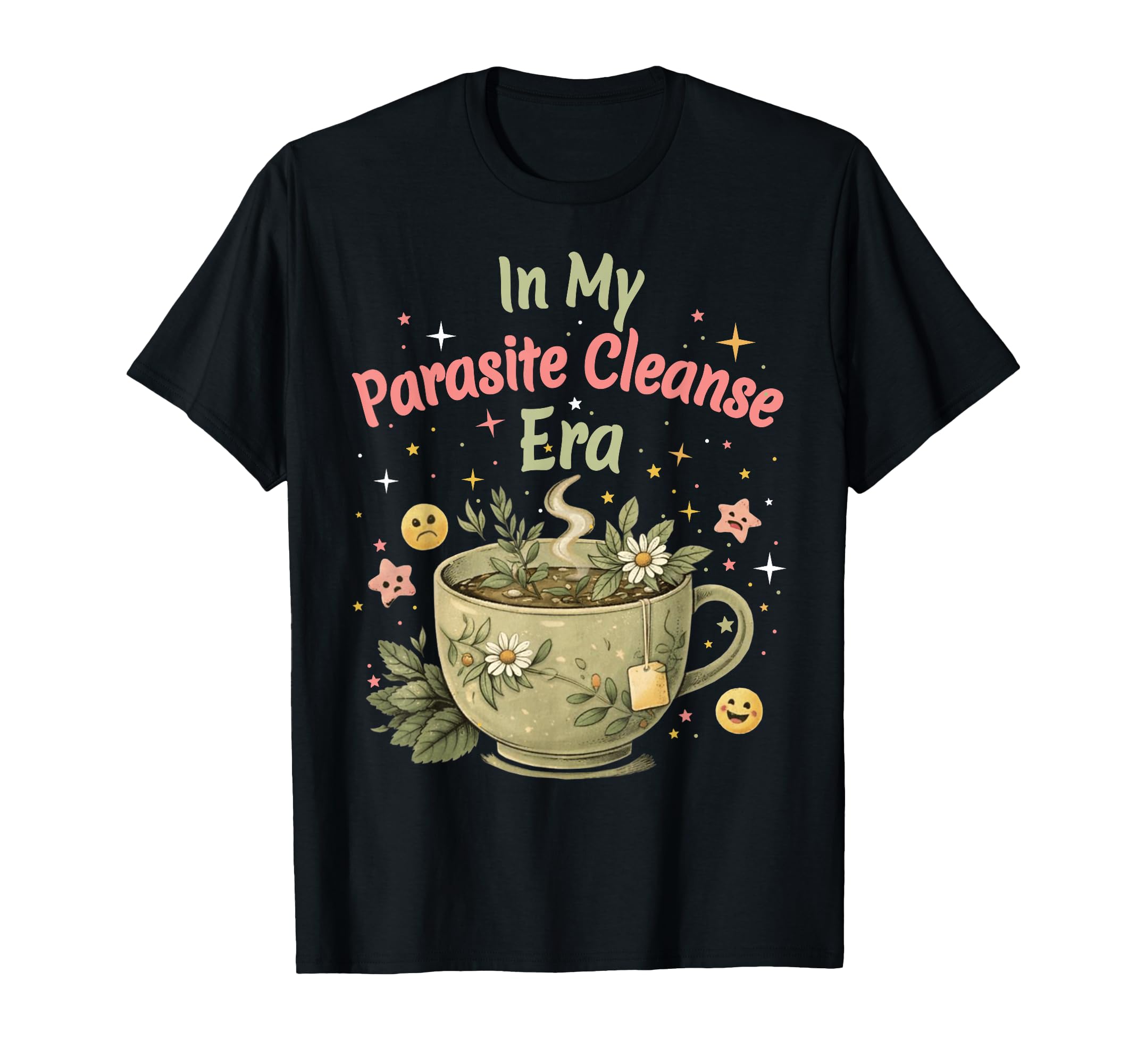 Funny Wellness Vibes Aesthetic Tea T-Shirt - Streetwear Style for Adults - T-Shirt, Sweatshirt, Hoodie