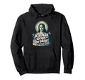 St Dymphna Ok To Not Be Okay Sad Hoodie - Minimalist Print Unisex - T-Shirt, Sweatshirt, Hoodie
