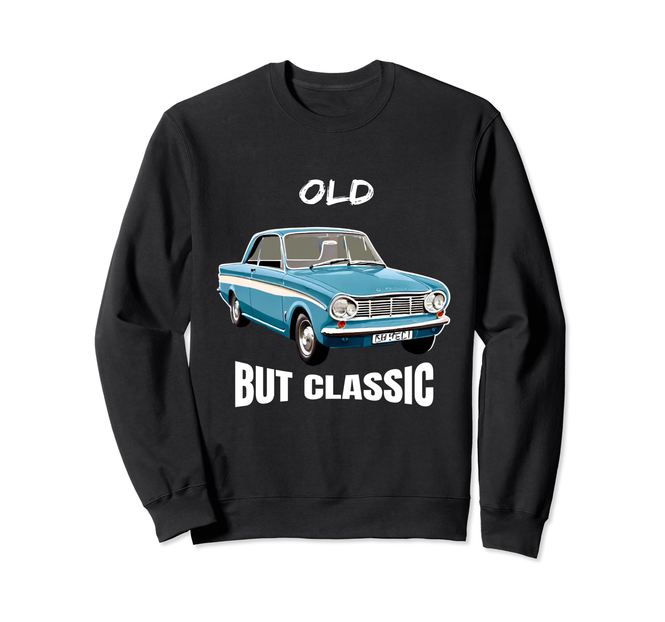 Old But Car Motor Enthusiasts Sweatshirt - Minimalist Print for Adults - T-Shirt, Sweatshirt, Hoodie