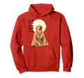 Golden Retriever Dog Meditation Japan Hoodie - Unique Graphic for Adults - T-Shirt, Sweatshirt, Hoodie