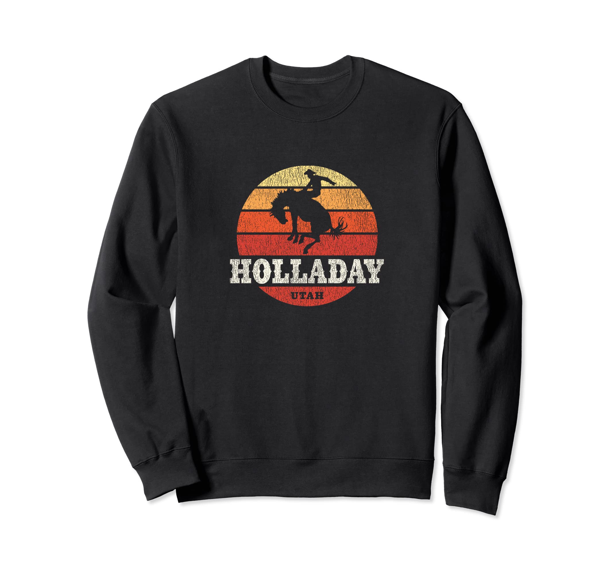 Holladay Ut Country Western Sweatshirt - Minimalist Print for Adults - T-Shirt, Sweatshirt, Hoodie