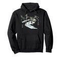 Famous Fine Art Bridge Snow Hoodie - Fun Novelty Design Men Women - T-Shirt, Sweatshirt, Hoodie
