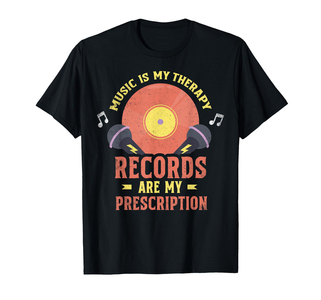 Vinyl Record Player Collecting Vinyl T-Shirt - Graphic Print Men Women - T-Shirt, Sweatshirt, Hoodie