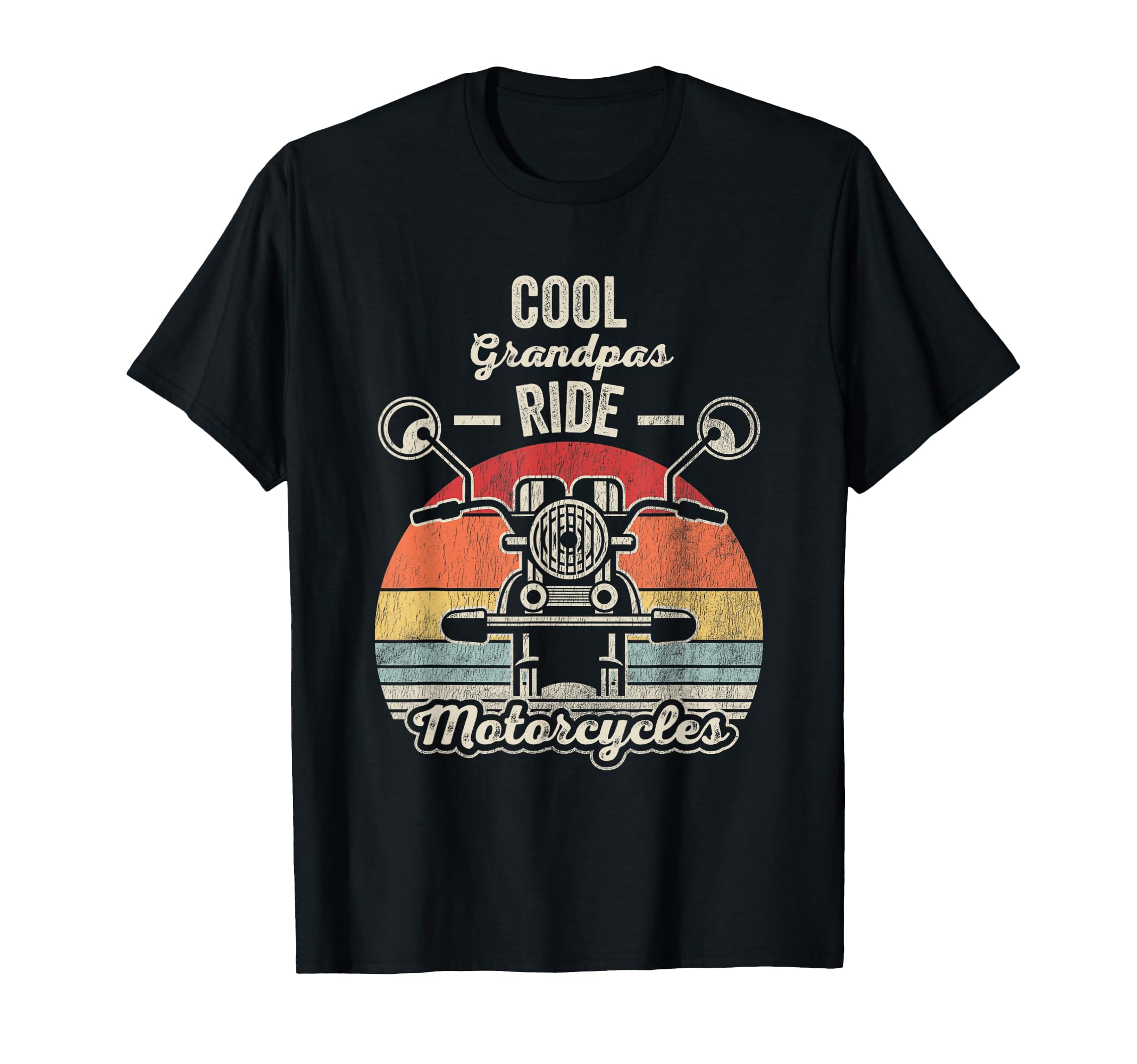 Grandpas Ride Motorcycles T-Shirt - Aesthetic Graphic Unisex - T-Shirt, Sweatshirt, Hoodie