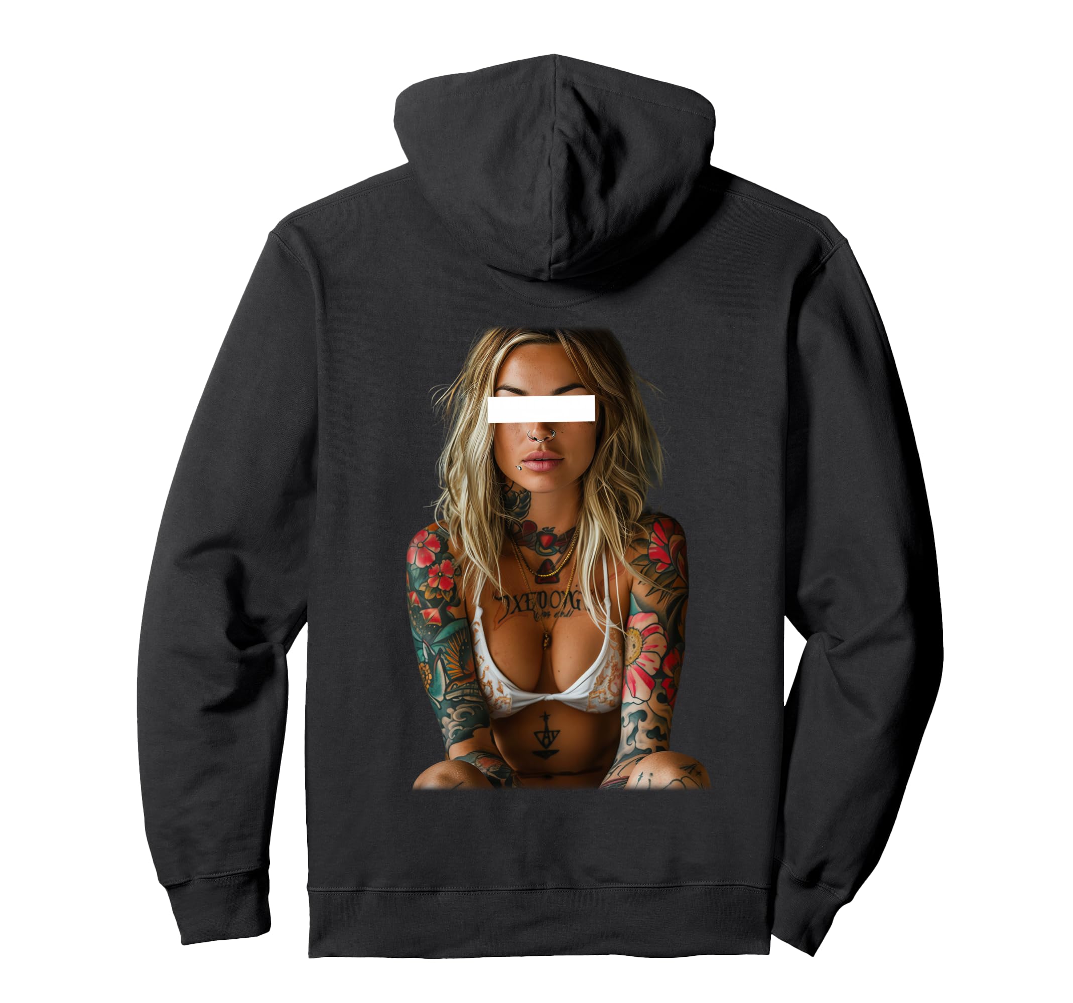 Pinup Sexy Hoodie - Aesthetic Graphic for Adults - T-Shirt, Sweatshirt, Hoodie