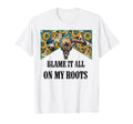 Blame It All My Roots Bull Skull T-Shirt - Aesthetic Graphic for Adults - T-Shirt, Sweatshirt, Hoodie