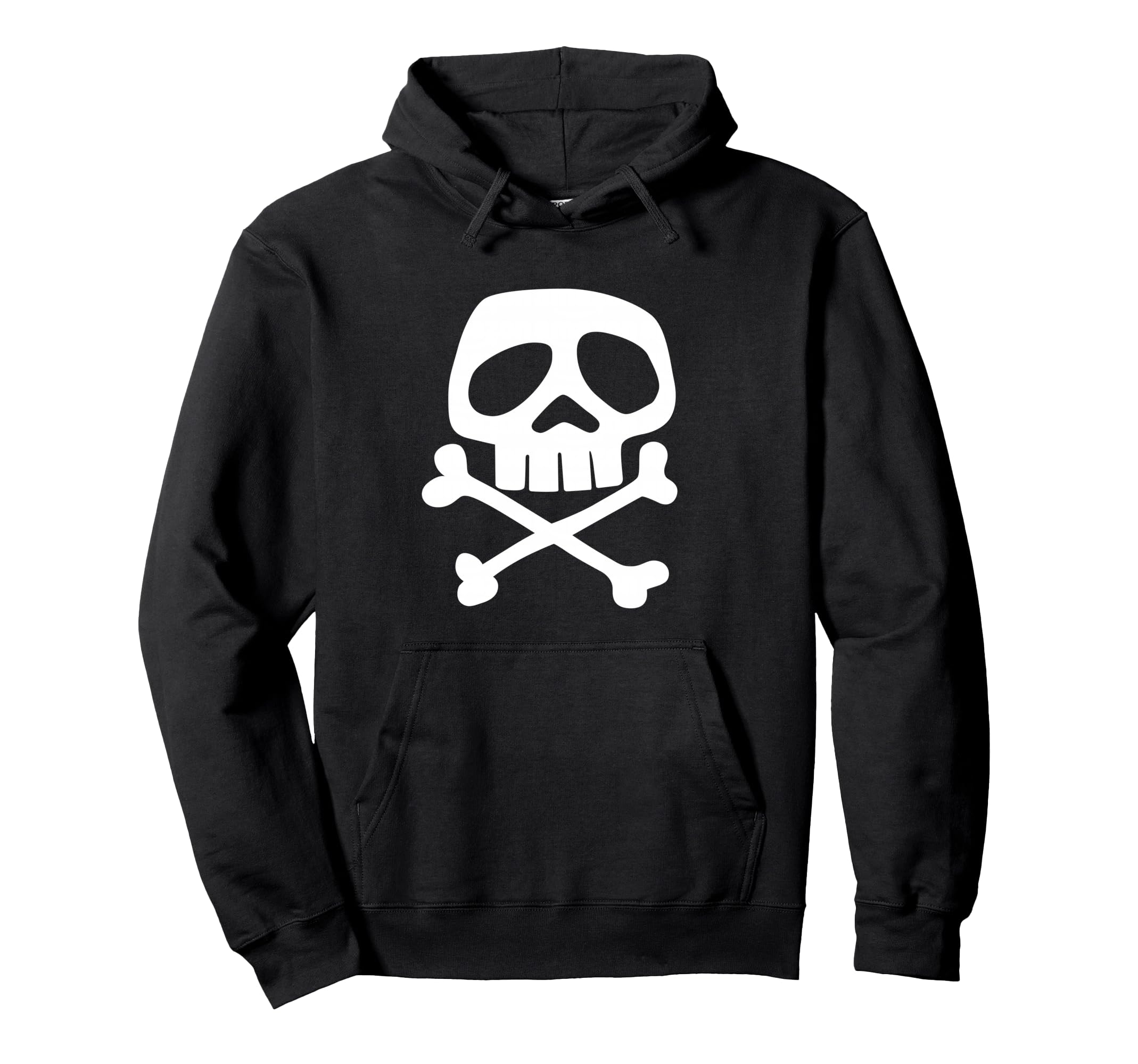 Skull And Bones 1980S Punk Rock Hoodie - Fun Novelty Design Men Women - T-Shirt, Sweatshirt, Hoodie