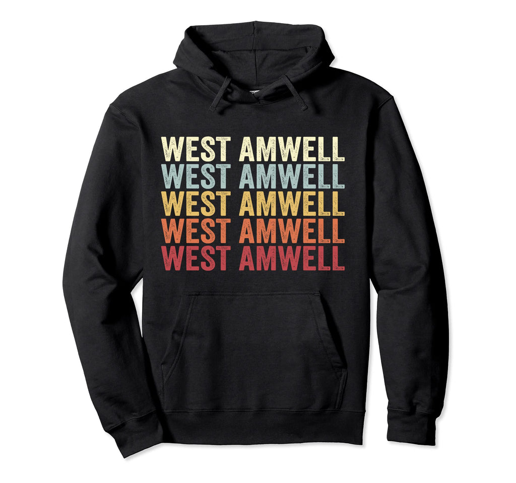 West Amwell New Jersey West Amwell Nj Hoodie - Minimalist Print Men Women - T-Shirt, Sweatshirt, Hoodie