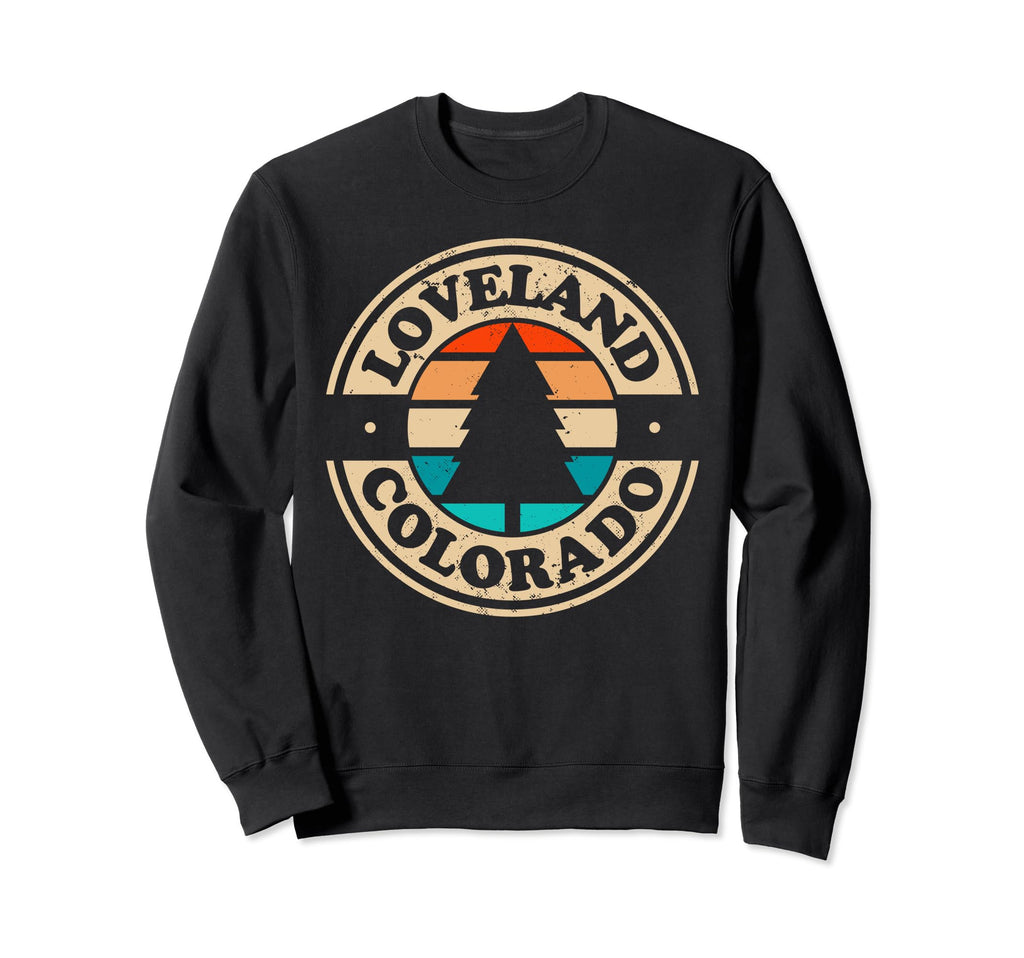 Loveland Colorado Co 70S 80S Sweatshirt - Minimalist Print Unisex - T-Shirt, Sweatshirt, Hoodie