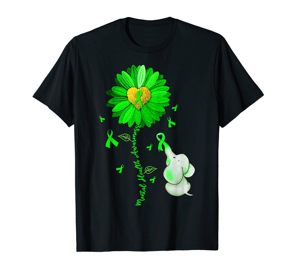 Blue Sunflower Elephan Outfit Spread T-Shirt - Streetwear Style for Adults - T-Shirt, Sweatshirt, Hoodie