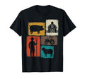 Farmer Collage Farming Rancher Cowboy T-Shirt - Novelty Apparel Men Women - T-Shirt, Sweatshirt, Hoodie