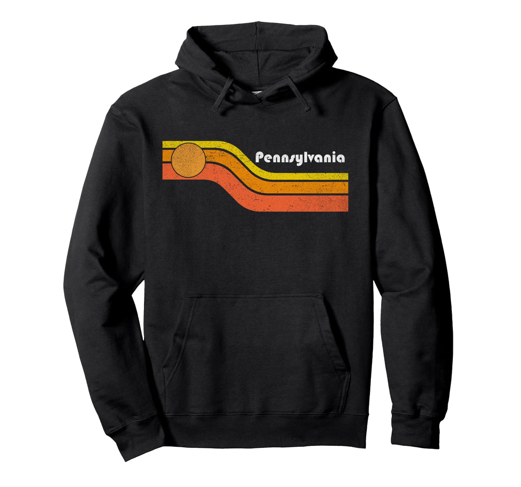Pennsylvania 70S 80S Hoodie - Aesthetic Graphic Men Women - T-Shirt, Sweatshirt, Hoodie