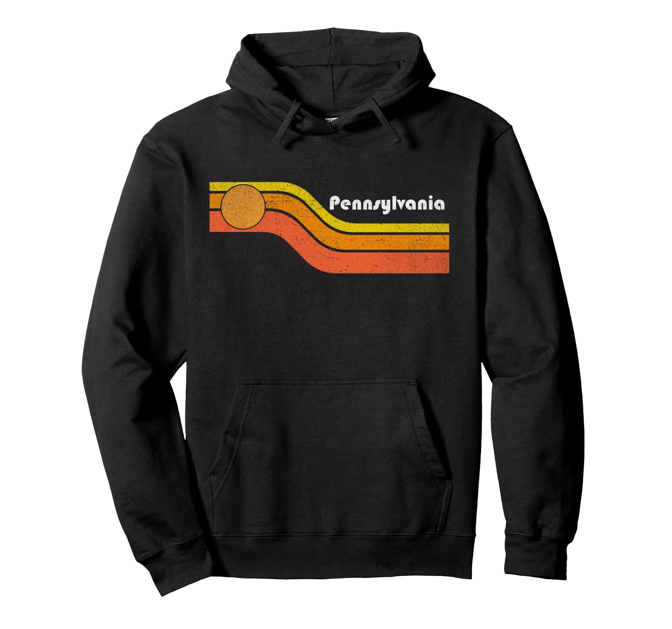 Pennsylvania 70S 80S Hoodie - Aesthetic Graphic Men Women - T-Shirt, Sweatshirt, Hoodie