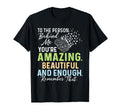 To Person Behind Me Youre Amazing T-Shirt - Minimalist Print Men Women - T-Shirt, Sweatshirt, Hoodie