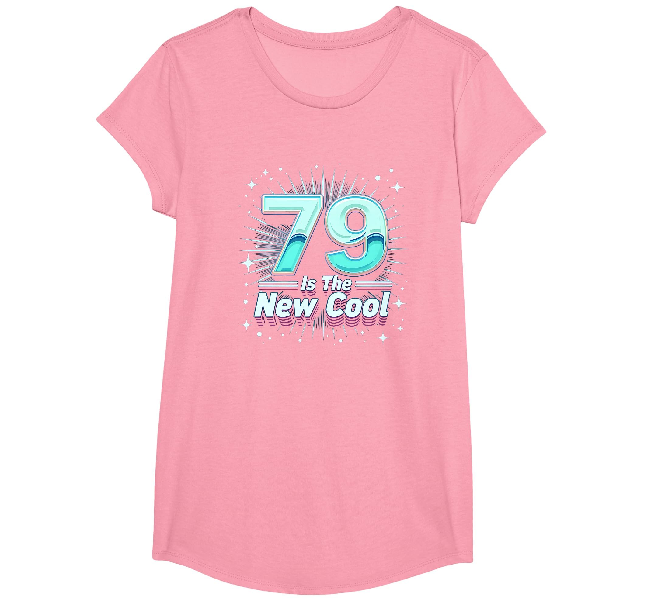 79 Is New Birthday Gift Lovers T-Shirt - Unique Graphic for Adults - T-Shirt, Sweatshirt, Hoodie