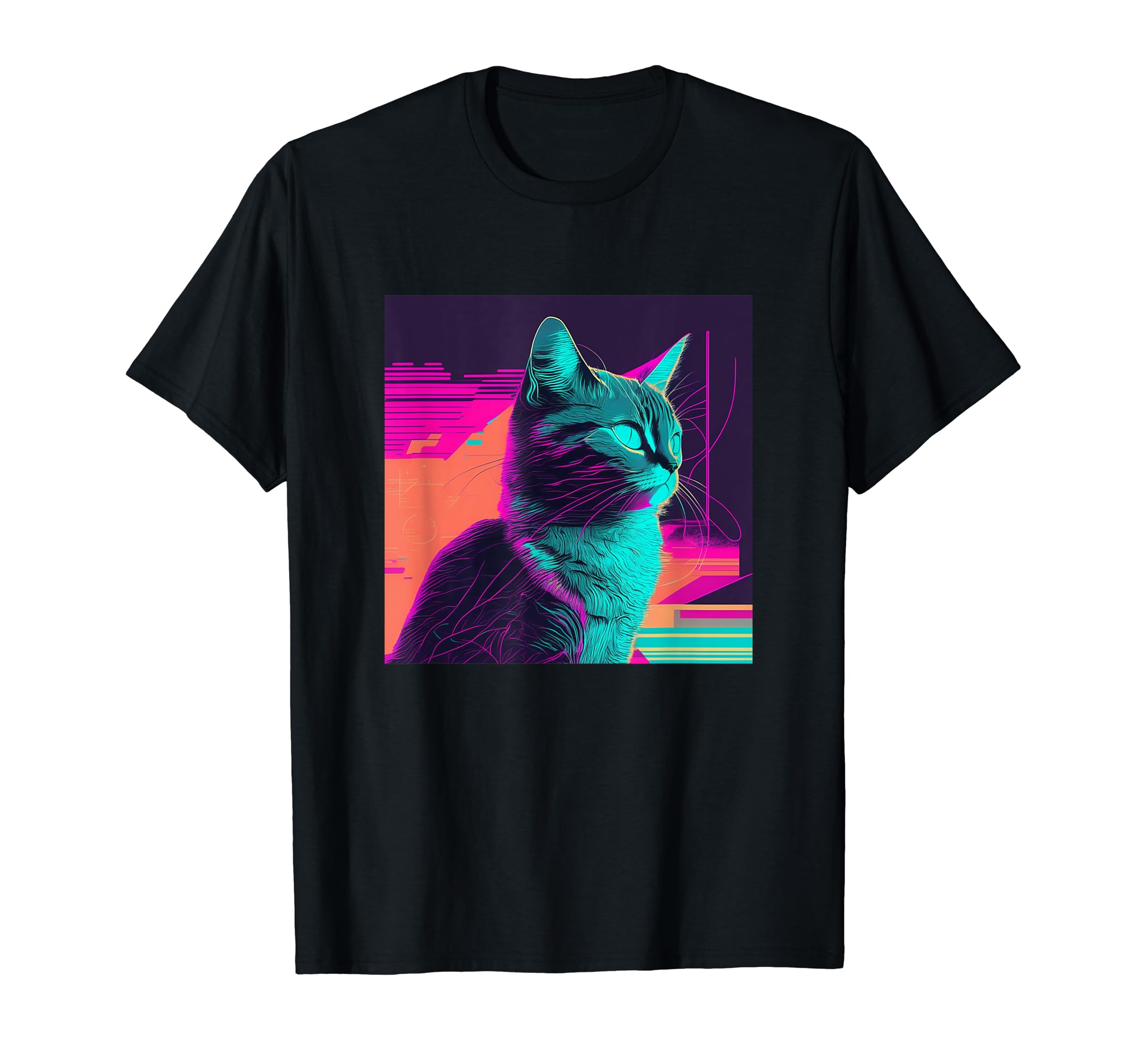 Synthwave Cyber Aesthetic 80S Punk T-Shirt - Streetwear Style Men Women - T-Shirt, Sweatshirt, Hoodie