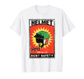 Motorcycle Helmet Matchbook Artwork T-Shirt - Trendy Graphic for Adults - T-Shirt, Sweatshirt, Hoodie