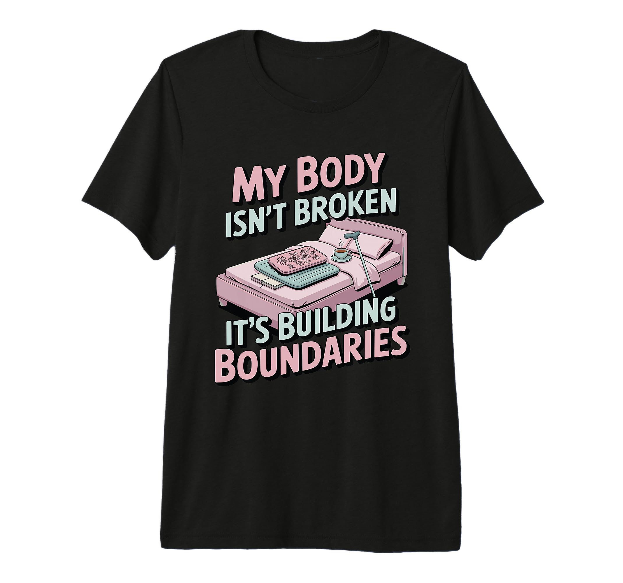 My Body Isnt Broken Its Building T-Shirt - Minimalist Print Men Women - T-Shirt, Sweatshirt, Hoodie