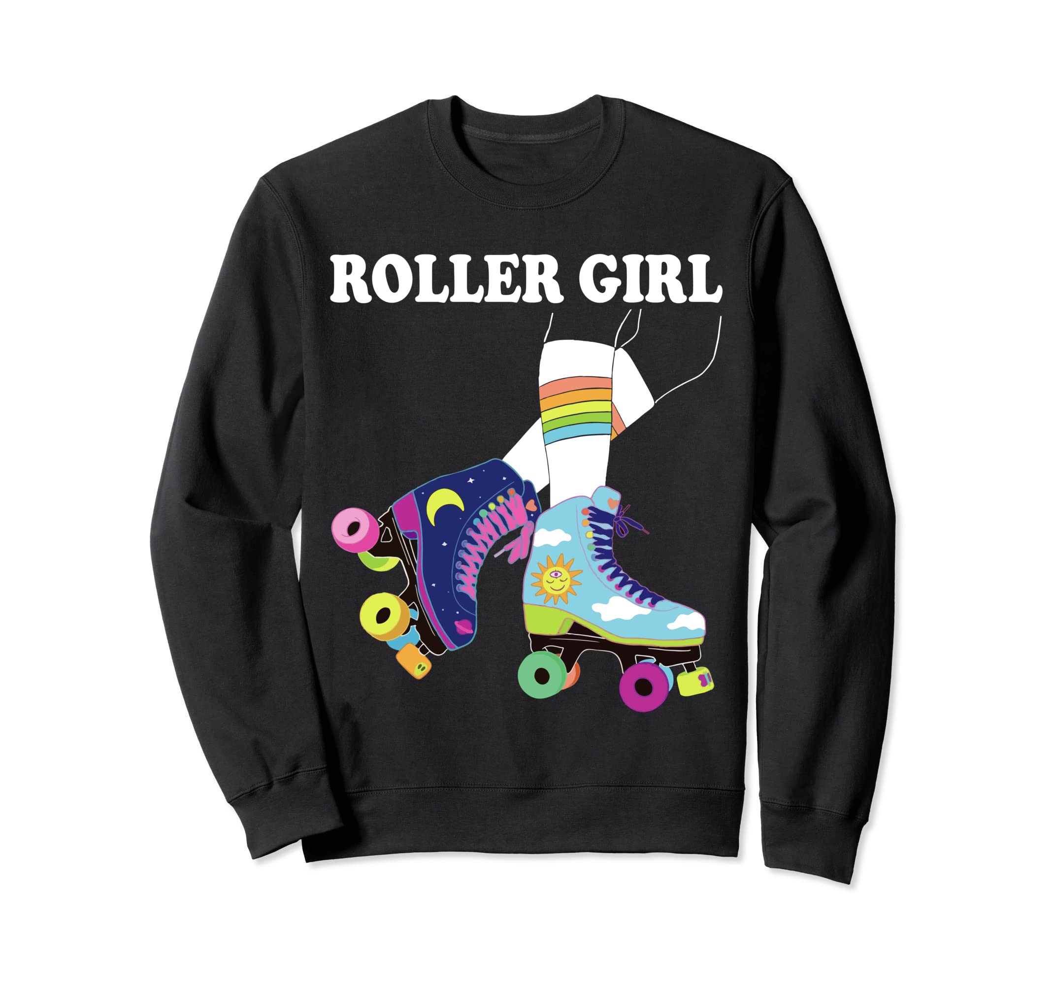 Roller Seventies 70S Skates Skating Sweatshirt - Streetwear Style Unisex - T-Shirt, Sweatshirt, Hoodie