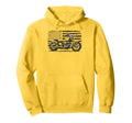 Us Flag Biker Riding Lover Hoodie - Fun Novelty Design Men Women - T-Shirt, Sweatshirt, Hoodie