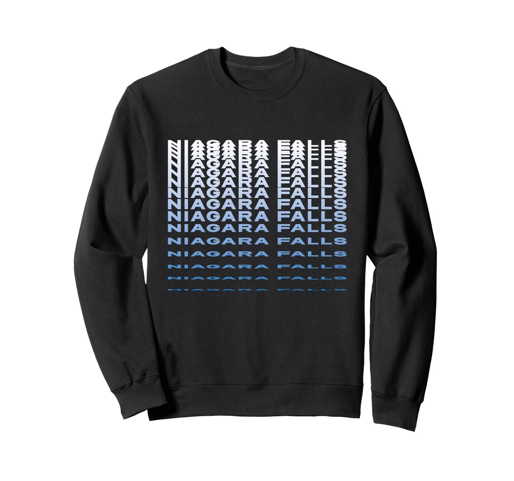 Unique Niagara Falls Waterfall Sweatshirt - Novelty Apparel for Adults - T-Shirt, Sweatshirt, Hoodie