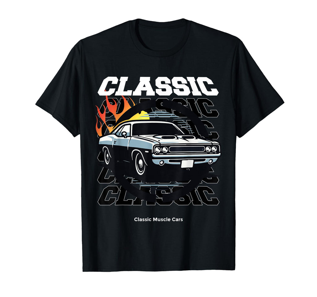 Muscle Car Car Collection Car Sweatshirt - Casual Everyday Wear Unisex - T-Shirt, Sweatshirt, Hoodie