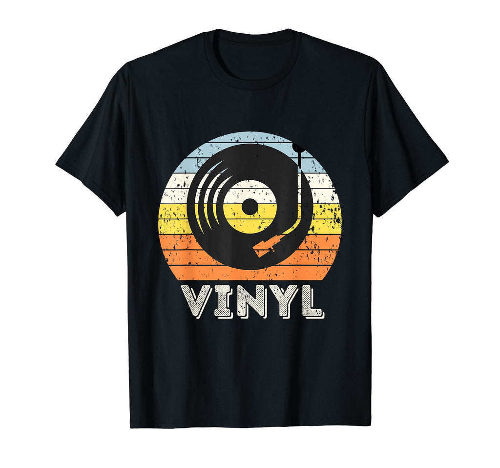 Vinyl Turntable T-Shirt - Casual Everyday Wear for Adults - T-Shirt, Sweatshirt, Hoodie