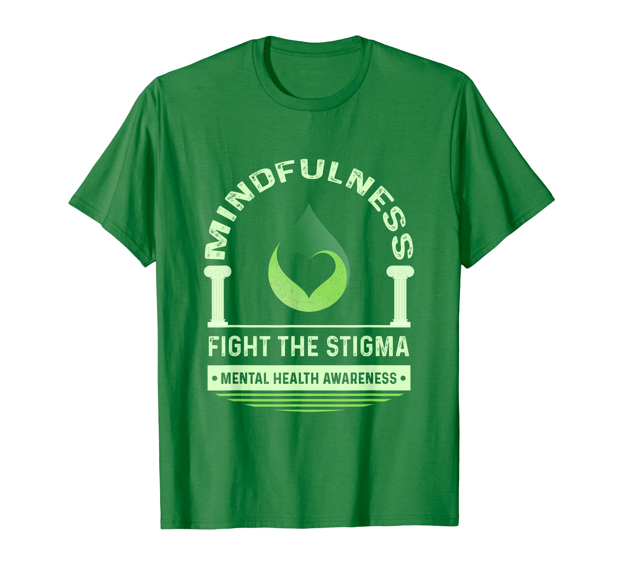 Fight Stigma Mental Health Matters T-Shirt - Novelty Apparel for Adults - T-Shirt, Sweatshirt, Hoodie